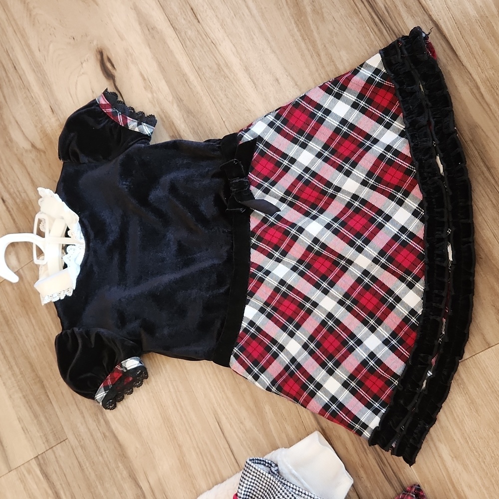 Holiday girls Christmas dress